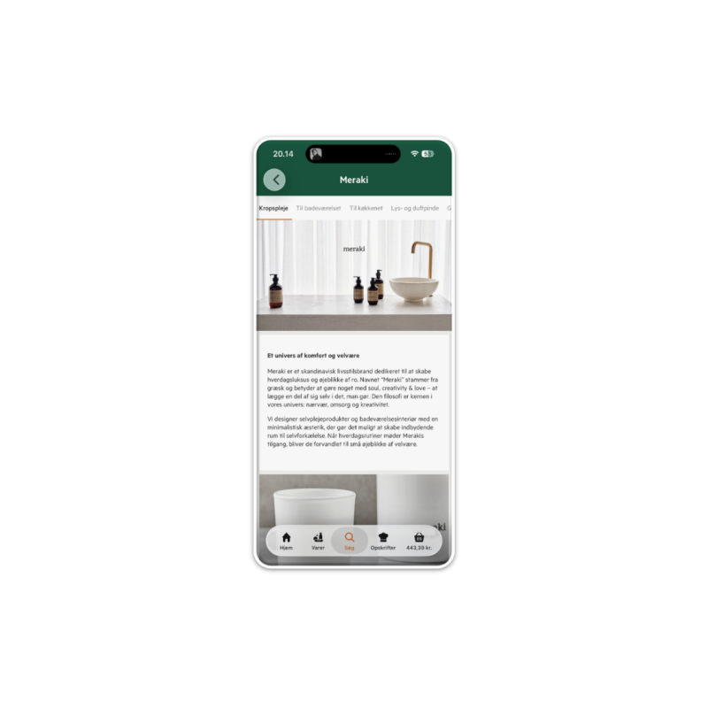 Brand Site Mobile