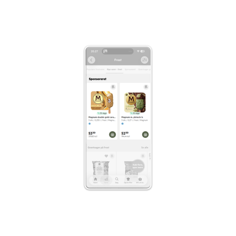 Sponsored Product mobile view
